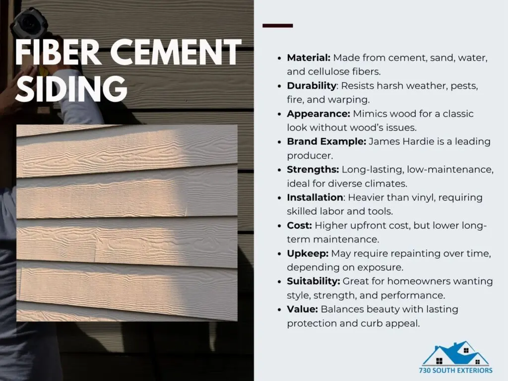 Fiber Cement Siding vs. Vinyl: What’s the Difference? - 730 South Exteriors